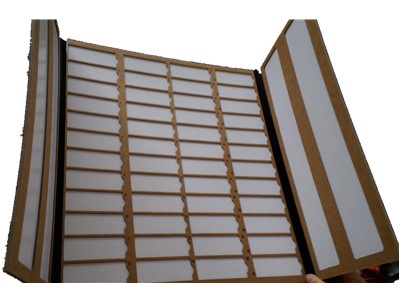 40place Cardboard slide tray