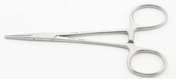 Halisted mosquito forceps straight 14cm