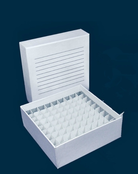 2寸纸质冻存盒 白色